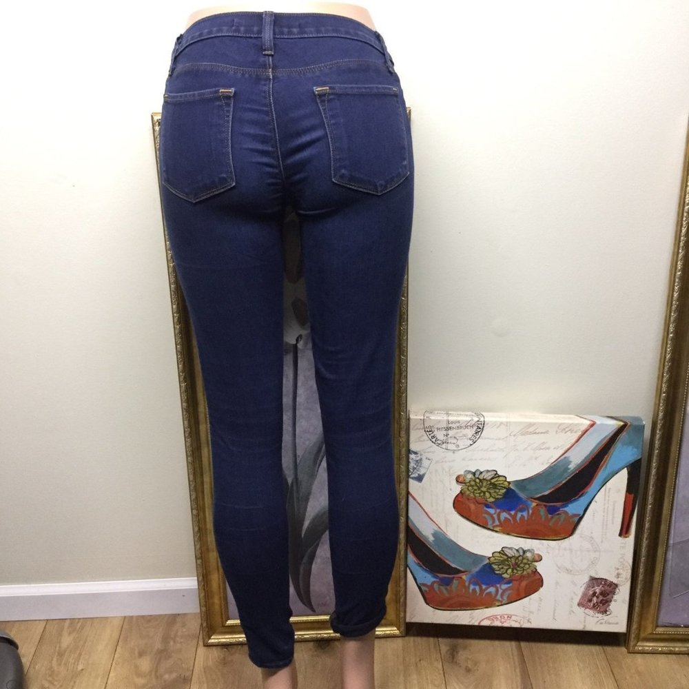 J Brand Dark Wash Skinny Jeans 25 - Picture 3 of 6